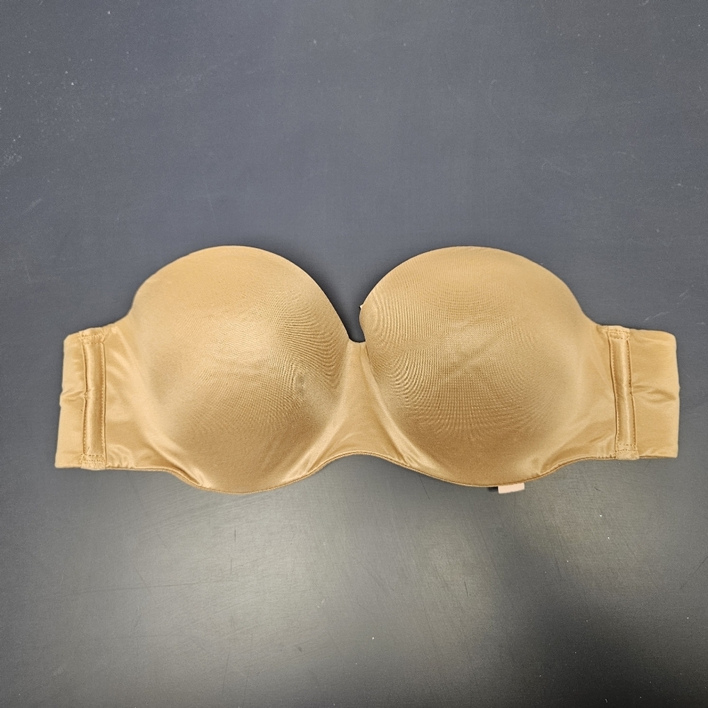 Victoria's Secret Strapless Bra in Tan